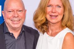 With Marion Kracht at Bertelsmann Party