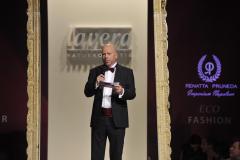 As moderator at Fashion Week Berlin 2015